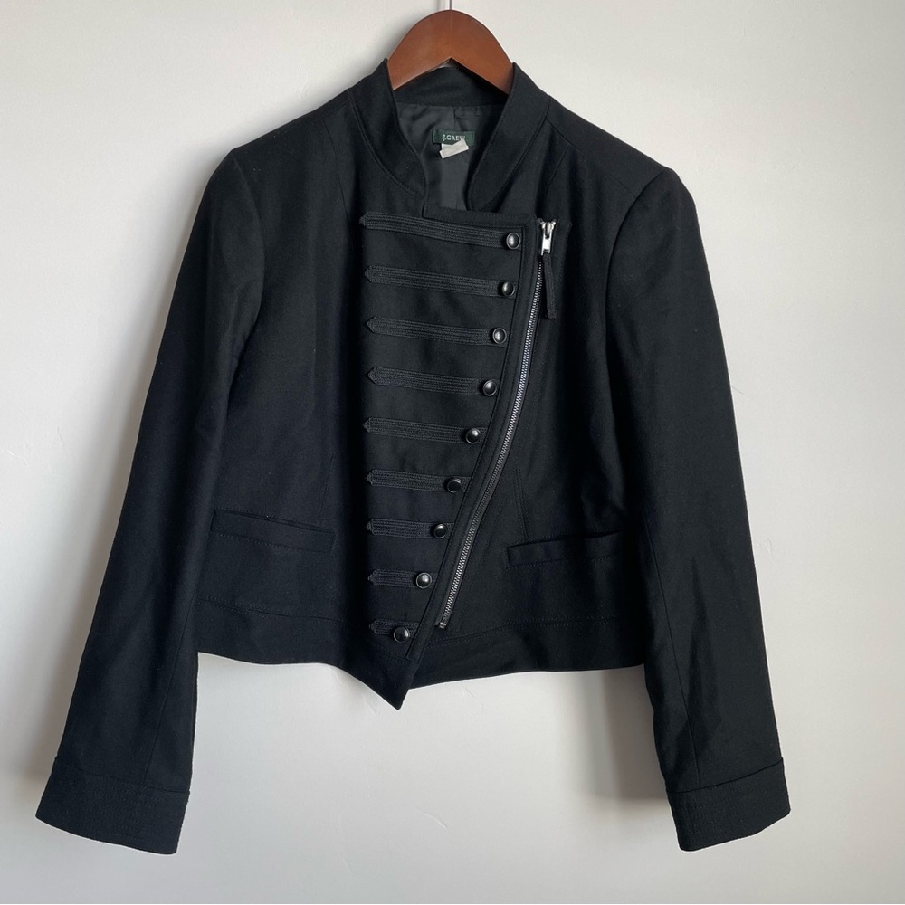 Jcrew wool military style jacket